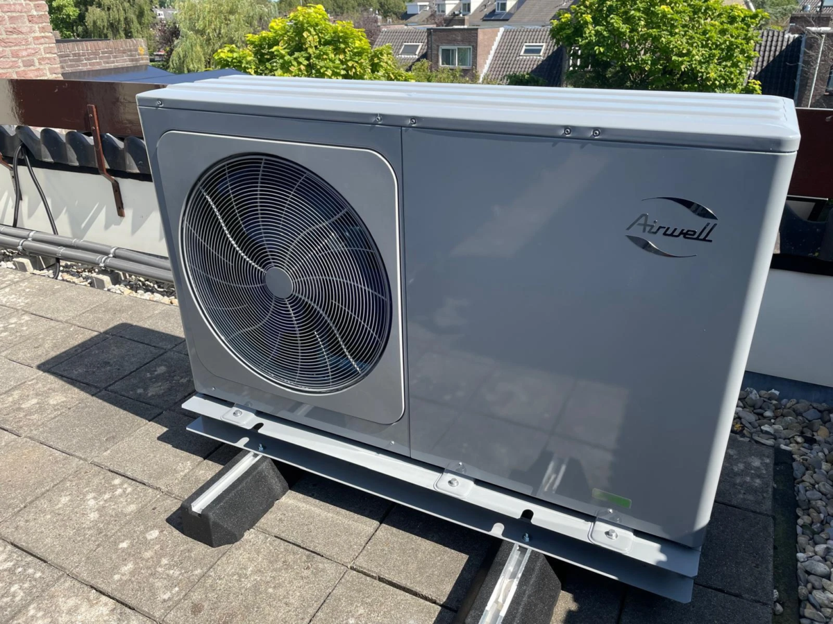 Airwell Wellea M HT R290 lucht-water warmtepomp - 8 kW - Afbeelding 3