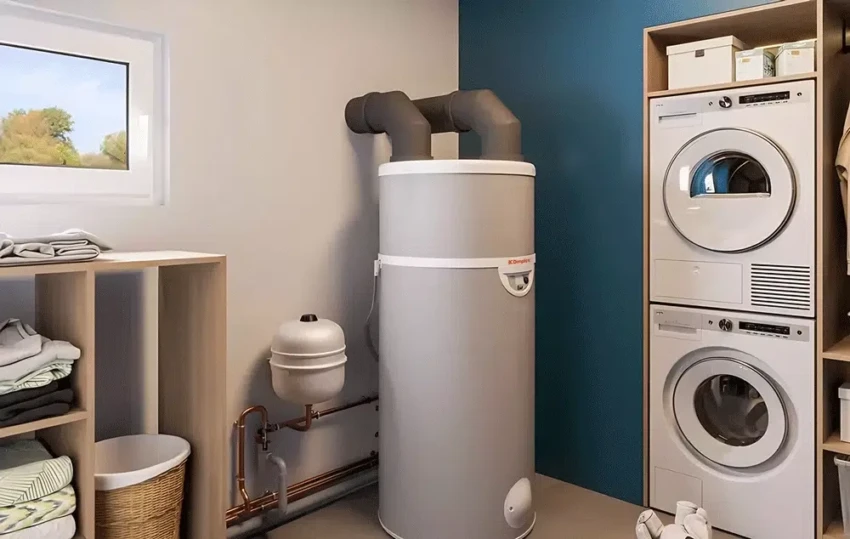Dimplex Edel Air warmtepompboiler lucht/water - RVS 200L - Afbeelding 5