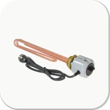 Elektrisch verwarmingselement koper - 3,5 kW 230V met thermostaat