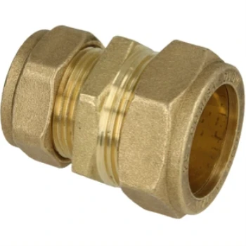 Messing knelkoppeling verloop Ø 22 x 15 mm
