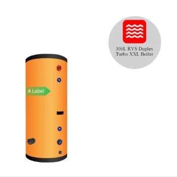 RVS boiler / tapwater voorraadvat TURBO XXL-LE2 - 300L