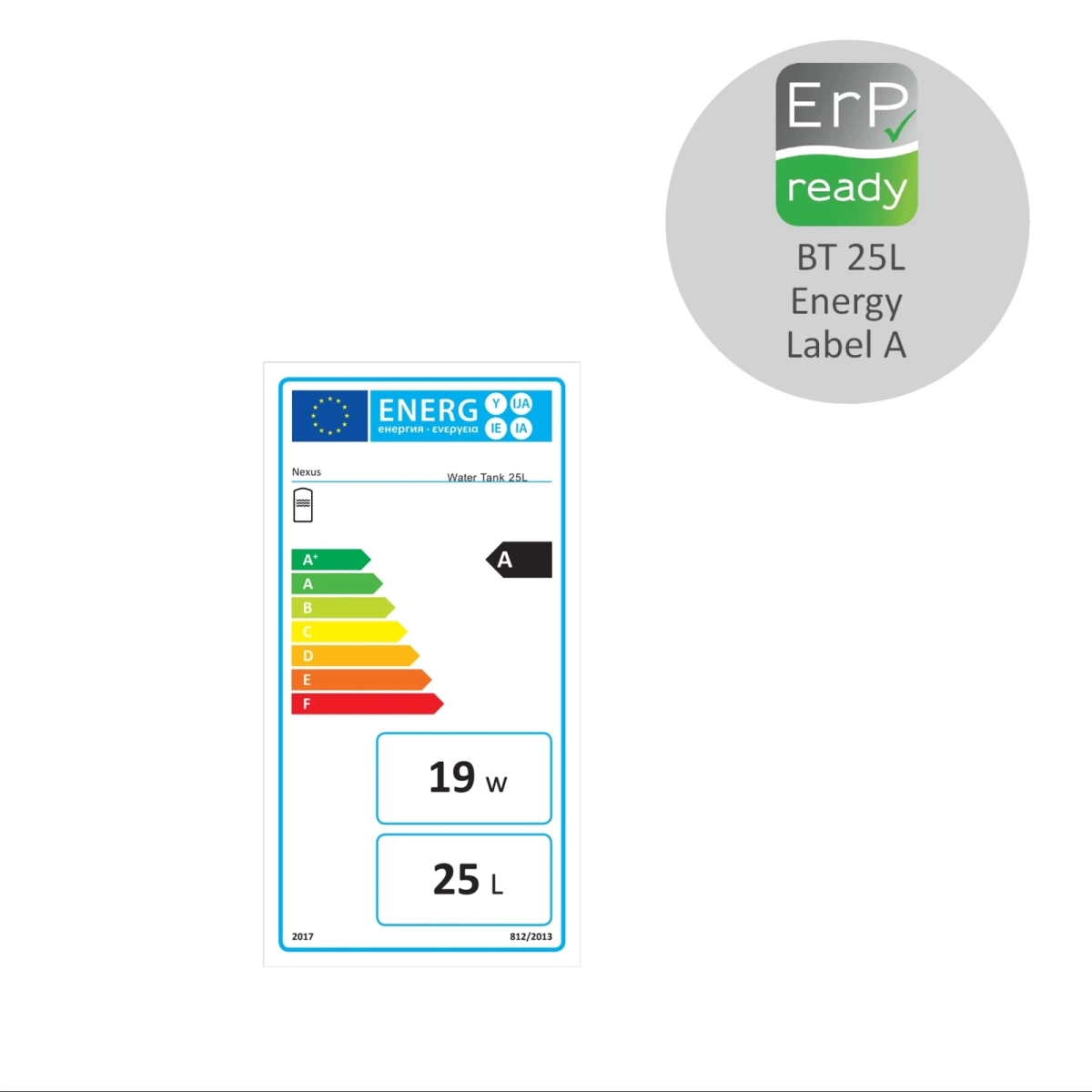 RVS buffervat BT-25/WM - 25L - Afbeelding 2