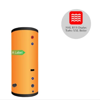 RVS boiler / tapwater voorraadvat TURBO XXL-LE2 - 500L
