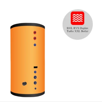 RVS boiler / tapwater voorraadvat TURBO XXL-LE2 - 800L