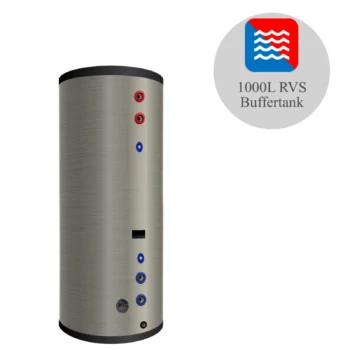DUPLEX RVS buffervat PWT-1000 - 1000L