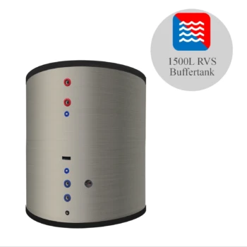 DUPLEX RVS buffervat PWT-1500 - 1500L