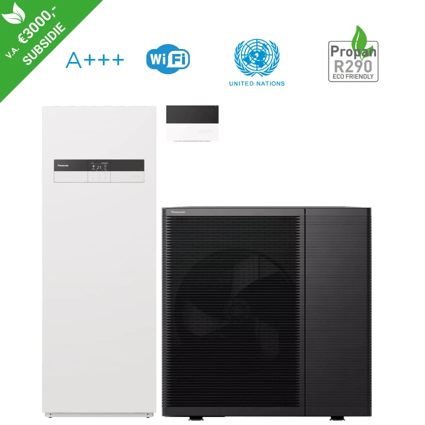 Panasonic Aquarea L-serie Propaan lucht-water warmtepomp All-in-one KIT
