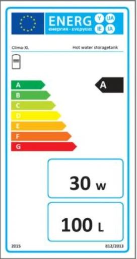 RVS Anti Pendel Buffertank BT-100 - 100L - Afbeelding 2