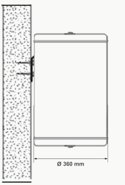 RVS Anti Pendel Buffertank BT-25/WM - 25L - Afbeelding 5