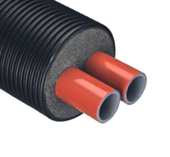 Thermaflex Flexalen® 600 Dubbele leiding DN32 ondergronds - per meter aan 1 stuk geleverd