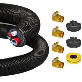 Thermaflex Flexalen® 600 HP warmtepomp aansluitset DN25 - 5 meter