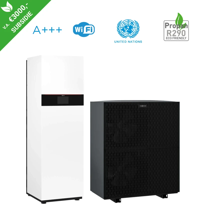 Viessmann Vitocal warmtepomp 252A - 251.A10 - 400V - 7.3 kW